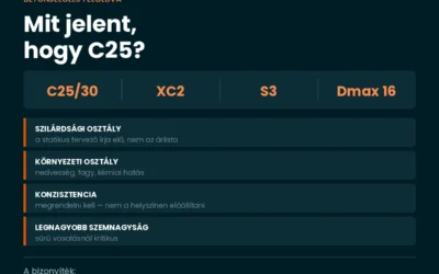 Honnan tudod, hogy a kiszállított beton valóban C25? A próbakockától a szállítólevélig!